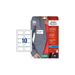 Avery Self-Adhesive Label Rounded